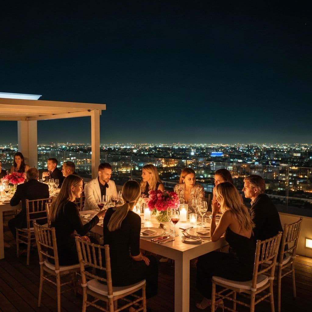 Sophisticated dinner